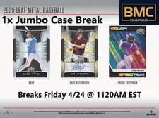 Drew Allar 2025 Leaf Metal Football Jumbo 1x Case Break #26
