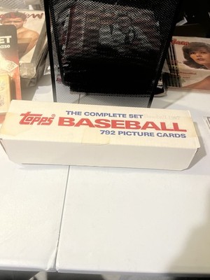 (2) topps baseball complete set - 792 cards 2 Sets!