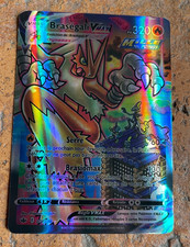 Carte pokémon Braségali Vmax E 201/198 version française
