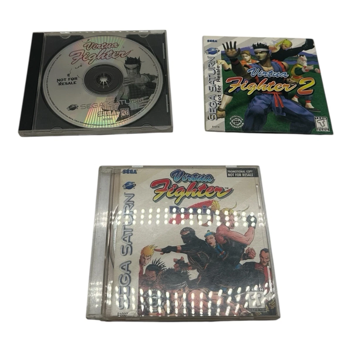 Test du jeu vidéo Virtua Fighter Remix sur Saturn • Emu Nova