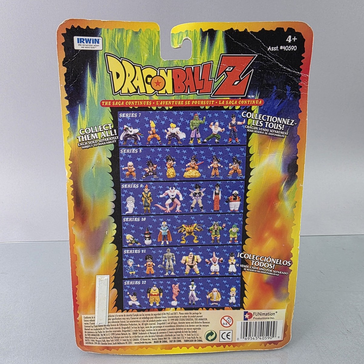 海外　ドラゴンボールZ UNIVERSO UNIVERSE PLAYSET Irwin Dragon Ball Z Saga Continues Set Series 13-18 Action Figure
