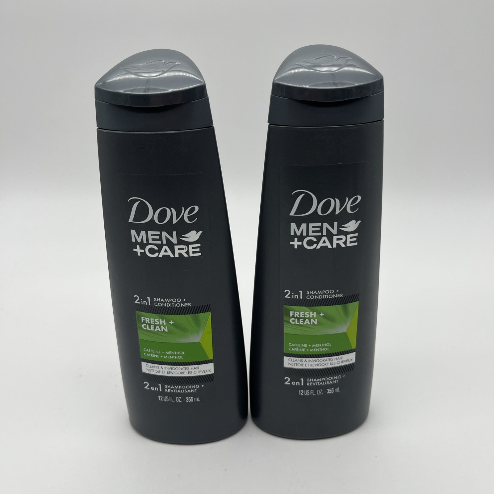 2 pack Dove Men+Care  2 in 1 Shampoo and Conditioner Fresh +