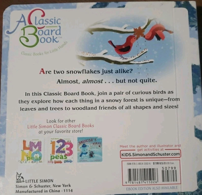 No Two Alike by Keith Baker  (2014, Children's Board Books) - Image 2 of 2