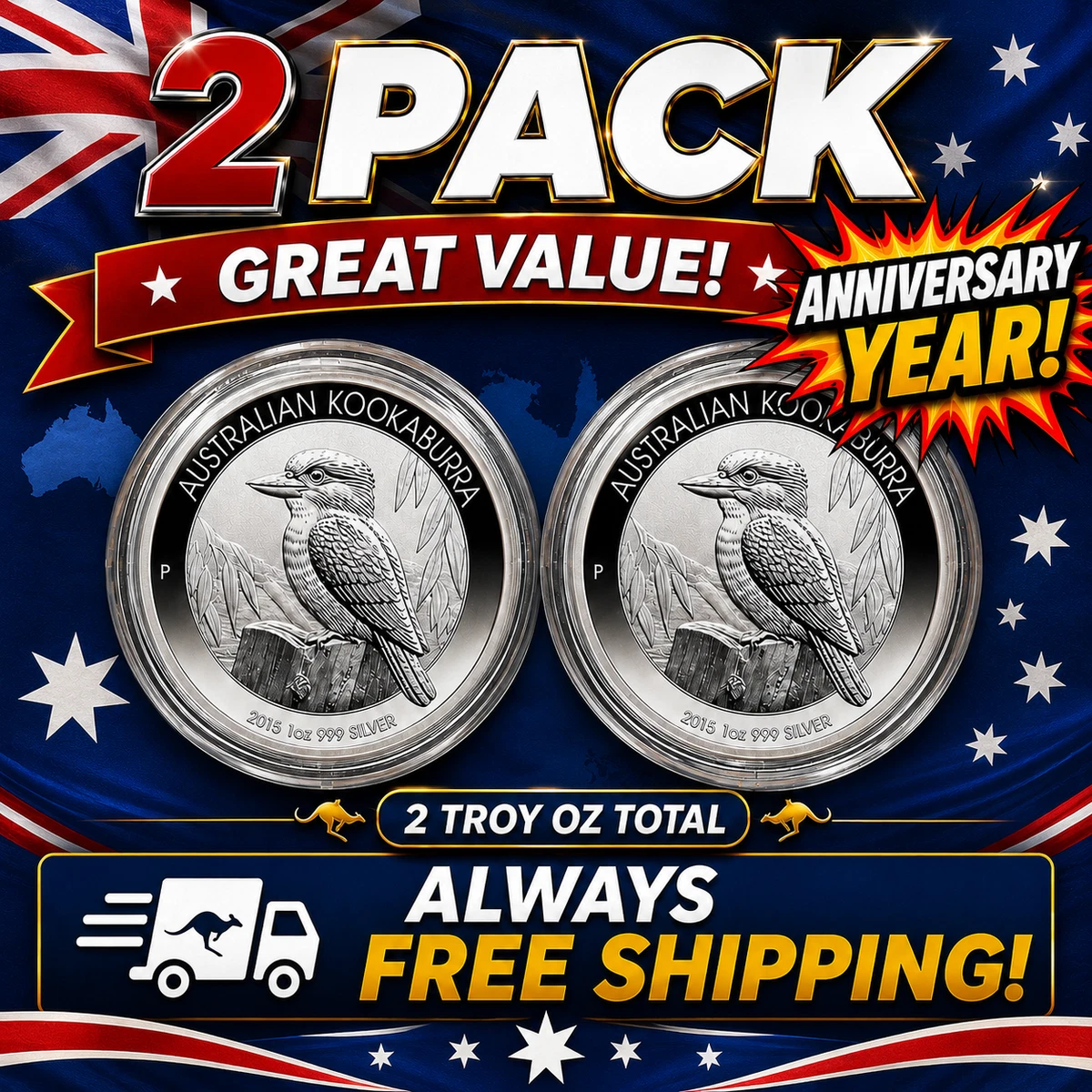 Australian Kookaburra 2015 Silver Bullion Coins for sale | eBay