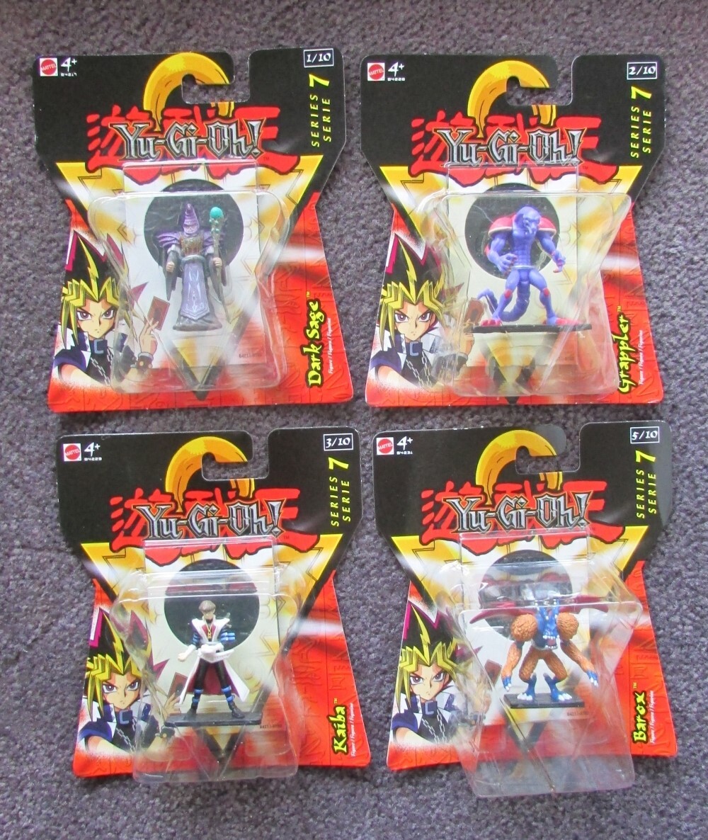 YUGIOH SERIES 7 ACTION FIGURES LOT OF 8 MATTEL 2003 SEALED | eBay