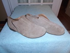 FRANCO SARTO Beige Neutral Pieta Slip On Loafer Size 8.5 M