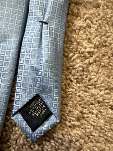 NWOT Michael Kors MK Blue Neck Tie - Picture 3 of 5