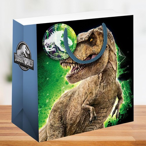 Dinosaur Party Bags Jurassic Park 5 pack 15cmx15cm Children's Party FSC approved - Picture 4 of 4