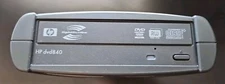 HP DVD-840 External DVD CD RW Writer with LightScribe Good Condition UNIT ONLY