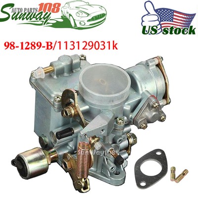 FITS VW 1600CC 34 PICT-3 TYPE 1 CARB CARBURETOR DUAL PORT FOR BEETLE THING