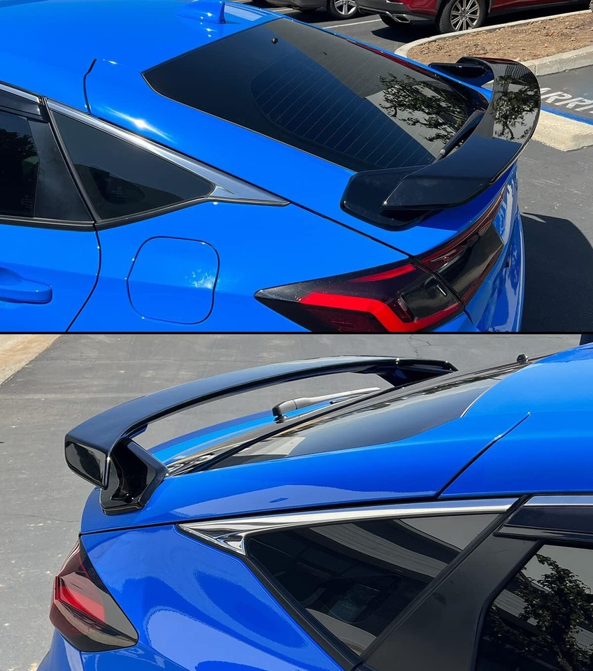 Hatch Spoiler For 2022-2026 Honda Civic Hatchback 5Dr Trunk Wing Spoiler HPD STYLE ...