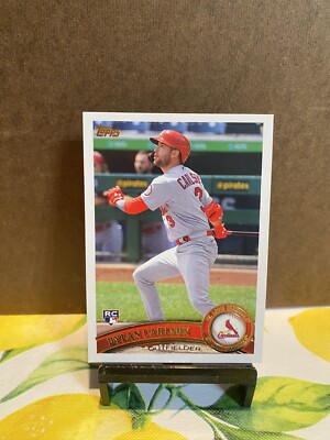 2021 Topps Archives Dylan Carlson 2011 Topps Design RC St Louis Cardinals #248