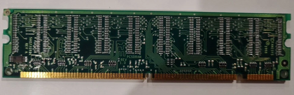 1 x HP 323010-001 16MB 100MHz PC100 non-ECC Unbuffered CL2 168-Pin DIMM 3.3V RAM - Image 2 of 2