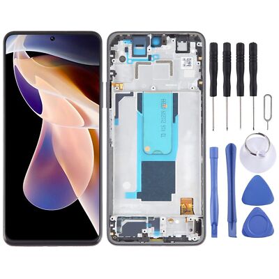OEM LCD Display Screen For Xiaomi Redmi Note 11 Pro+ 5G Digitizer Assembly+Frame