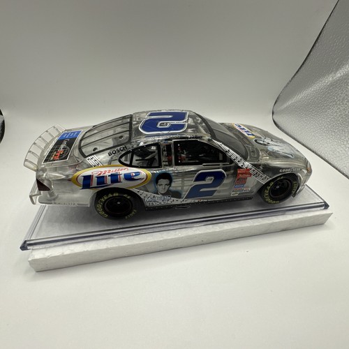 Action Clear Rusty Wallace #2 Miller lite Elvis 25th anniversary 2002 Taurus... - Picture 19 of 23