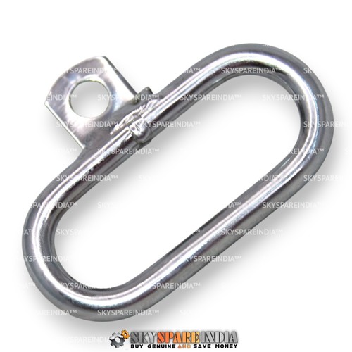Side Handle Chrome Compatible With Royal Enfield New Classic Reborn Meteor 350 - Picture 9 of 18
