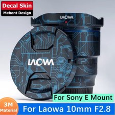 Mebont Decal Skin For Laowa FF 10mm F2.8 E Mount Camrea Sticker Vinyl Wrap Film