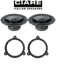 CIARE CZ170 Set 2 Haut Parleur pour Smart For Two 3 (W453) 14 Avec Adaptateur