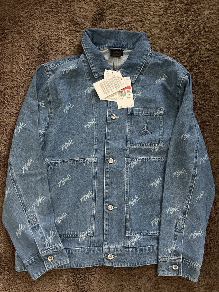 JORDAN BRAND 24SS フライト ヘリテージ デニムジャケット L