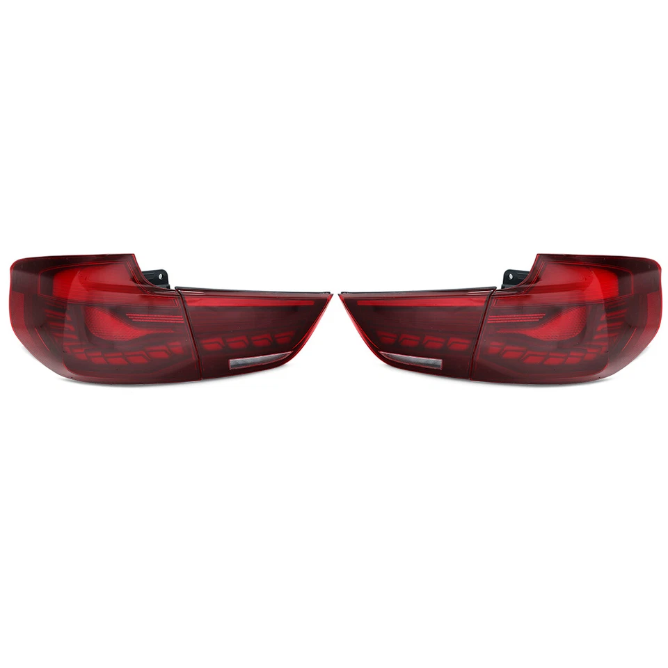 For BMW 3 Series GT F34 LED Red Lens Left + Right GTS Rear Tail Lights 2013-2019 — 第 3/4 张图片