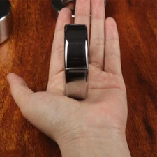 Male Stainless Steel Ball Stretcher Magnetic Scrotum Stretchering Ring Weight SM