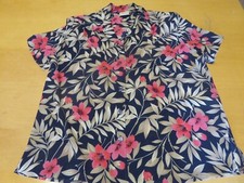 LADIES EASTEX SKIRT & BLOUSE SET FLORAL PATTERN UK SIZE 14 #355