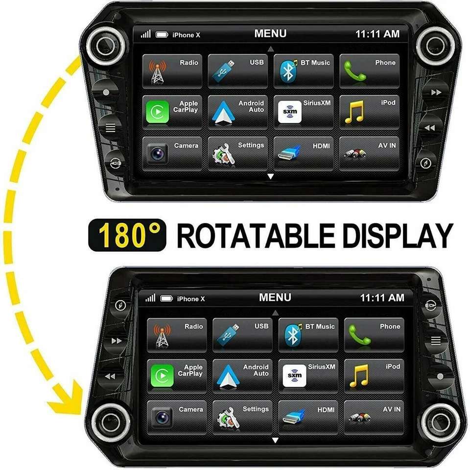 Stinger ELEV8 UN1880 8" Touchscreen Multimedia Receiver w/NAV CARD FREE SHIPPING - Image 2 of 4