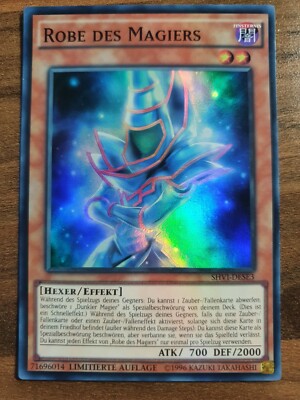 Yu-Gi-Oh! SHVI-DESE3 Robe of the Magician Super Rare NM 1st Ed