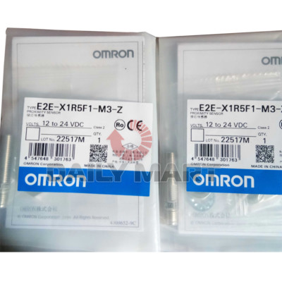 5 Pcs Brand New in Box Omron E2E-X1R5F1-M3-Z