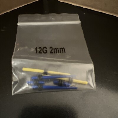 JDXN Acrylic Ear Stretching Kit Tapers Plugs Silicone Tunnels