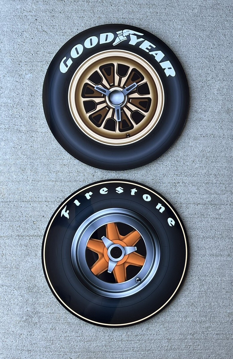 14 Inch Ford GT40 Ken Miles Jackie Ickx Lemans Tire Wheel metal