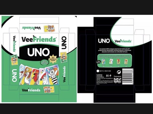 Uno Card Game By Gary Vee Sealed Packs Lot Of 5 Boxes Sold Out VF - Picture 4 of 5