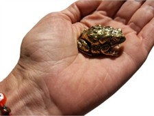 Bufo alvarius Sonoran Desert Toad Alter Piece ~ brass/small BUFO MEDICINE