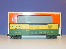 LIONEL - # 6 - 16811  -  TCA  MUSEUM  -  RUTLAND  BOXCAR - ( Uncataloged )
