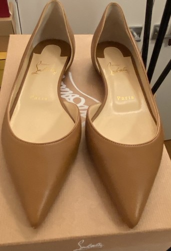 red sole flats