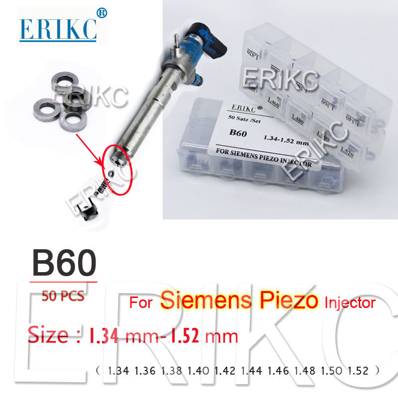 ERIKC Siemens Piezo Diesel Injector Shim Kits Adjusting Gasket B60