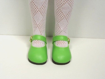 Lime Green Basic Slim Fit Doll Shoes For 14'' Robert Tonner Betsy McCall (Debs)