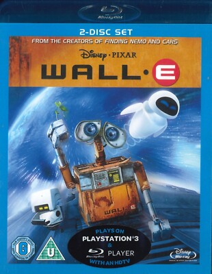 WALL.E (2008) 2-Disc Set Blu-ray, Ben Burtt, Elissa Knight, Jeff Garlin