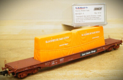 N 1:160 LS Models 60 021-1 Glastransportwagen '' Saint Roch '' SNCF neuw. OVP