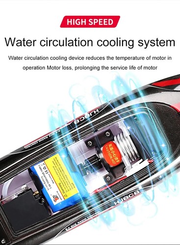 High Speed Remote Control Racing Ship Water Boat Children Model 2.4Ghz 25km/hour - Picture 12 of 23