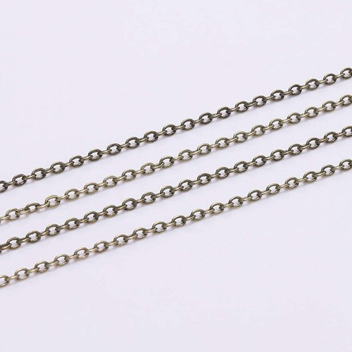 Thin Metal Crushed O-Chain - Picture 7 of 41