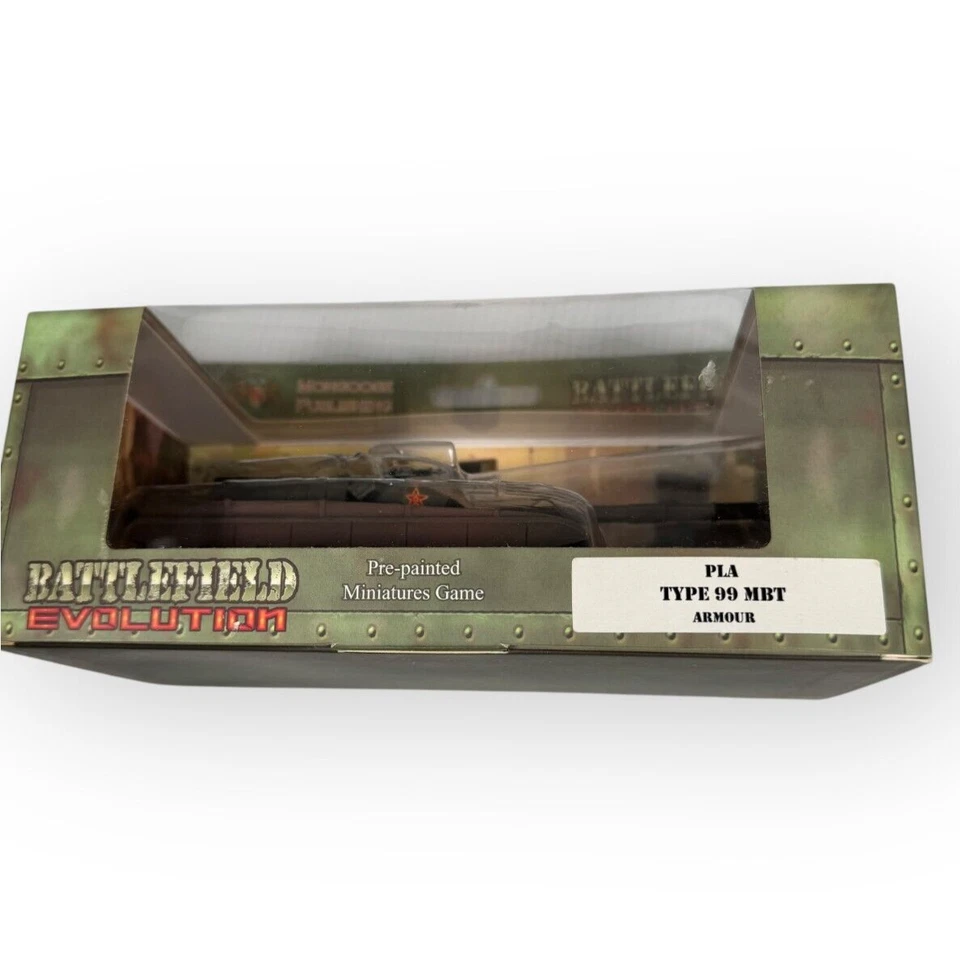 Battlefield Evolution PLA Type 99 MBT Tank Mongoose Publishing New in Box OOP - Image 3 of 4