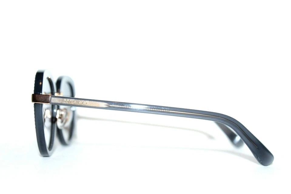 NEW JIMMY CHOO MORI/S FT3/FQ GREY GOLD MIRROR AUTHENTIC SUNGLASSES 52-21 MM - Image 4 of 4