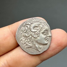 Century Roman Greek Empire Antique Solid silver Coated Coin