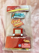 World  s Smallest Etch A Sketch drawing mini sketch toy Sealed NEW SEALED Works 