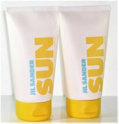 2 x Jil Sander Sun Women 2020 Shower Gel / Duschgel je 150 ml
