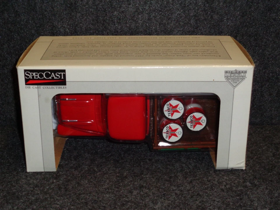 Fairfield Mint 1957 CHEVY STAKE BED TRUCK ROSEDALE TEXACO DEALER SPECCAST 1:24 - Image 3 of 4