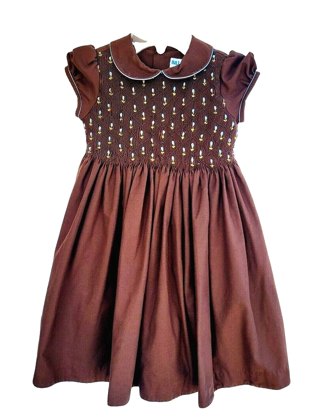 Casamento marrom tamanho 4 Vestidos para Meninas