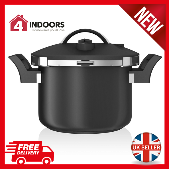 Tower T90126 Pro Sure Touch Pressure Cooker With 2 Settings 6 Litre