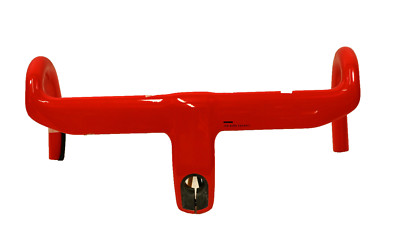 Cube Lenker-Vorbau-Kombination Litening AERO ICR Cockpit glossy rot 420 x 100 mm